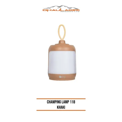 Dhaulagiri - Lampu Camping - Camping Lamp 118 - Lampu Tenda Ringan Rechargeable Tpye C 100 Lumens 4 Mode Tahan 5 - 6 Jam