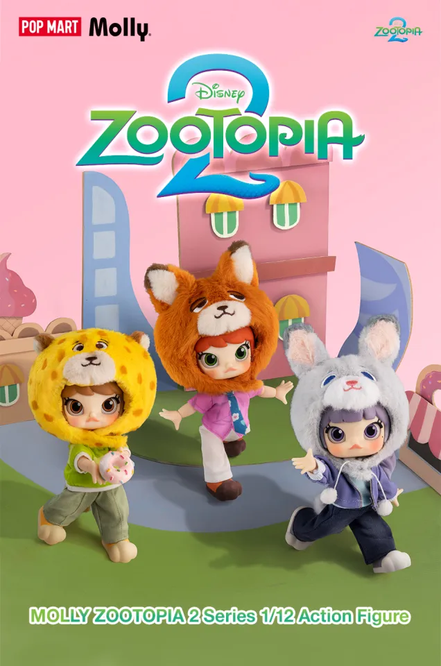Local Delivery] POP MART MOLLY ZOOTOPIA 2 Series 1/12 Action