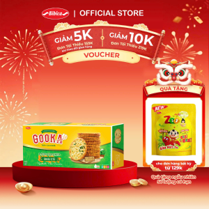 Bánh Gooka Cracker Rau Củ HG 180g