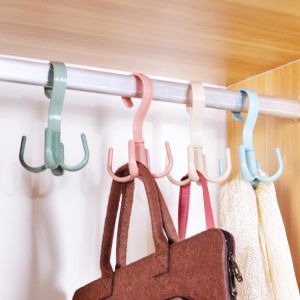 Móc Nhựa 4 Chấu Xoay 360 Độ D29 Treo Đồ  Tiện Lợi Cho Mọi Nhà TTNTD29