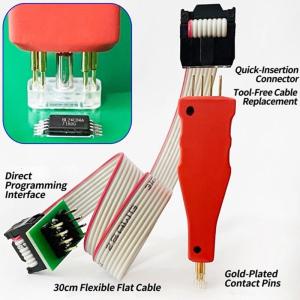 TSSOP8/MSOP8/Mini MSOP8 Chip Download Burn Write Probe Wear Resistant for Multiple Programming Devices