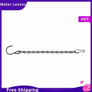 Water Leaves ที่แขวนกระถางต้นไม้สีดำสำหรับติดสวนอุปกรณ์ให้อาหารนกเครื่องประดับ