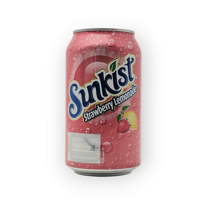 (USA) Sunkist Strawberry Lemonade Soda. 355 ml. | Lazada PH