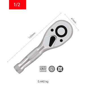 1/4 3/8 1/2 Inch Mini Ratchet Wrench Quick-Release Head Mini Ratchet Wrench Multi-funtion Wrench Tool