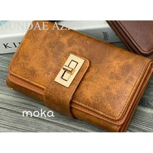 DOMPET WANITA POLOS BEST SELLER / DOMPET PANJANG ADA TALI PENDEK