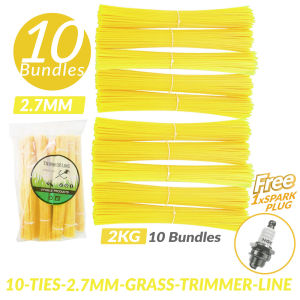 2KG 12INCH 3.0MM 2.4MM Tali Mesin Potong Rumput Tahan Lasak Grass Trimmer Line Cutter String Nylon Squareline Heavy Duty