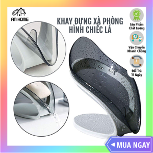 Khay Đựng Xà Phòng Hình Chiếc Lá Thông Minh ANHOME Kệ Đựng Xà Phòng Chiếc Lá Xinh Xắn