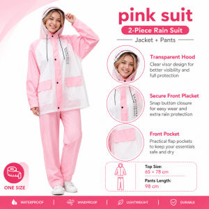 2026 Fashion Thick Split Raincoat Set Full Body Waterproof Rainstorm Resistant Outdoor For Adults