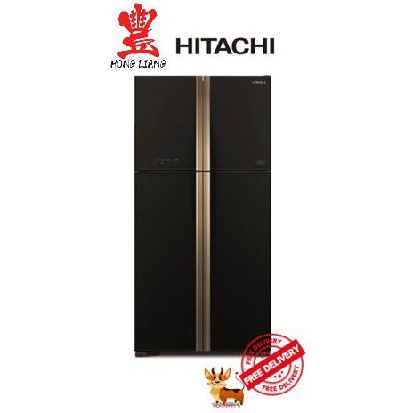 Hitachi R-W635P4MS Big French 509L 4 Door Fridge 2 ✓ | Lazada