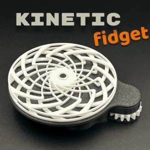 GAN62 Funny Dynamic Decompression Toys Simple ABS 3D Printed Dynamic Toys Reducing Toys Creative Psychedelic Gear Dynamic Toys Kids Toys