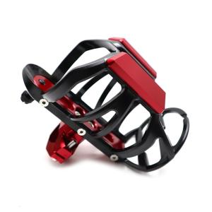 Aluminum Beverage Water Bottle Cage Motorbike Accessory Handlebar Cup Holder Universal for Scooter Motorcycle MTB