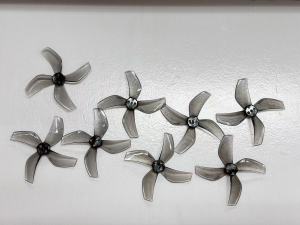 4Pairs 8Pcs GEMFAN D51 2020 2x2x4 2inch 50.3mm 4-Blade PC Propeller 1.5mm for RC FPV Racing Freestyle Tinywhoop BETA85X Drone