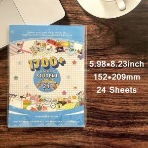 Specool® Birthday Gift Planner Sticker Book Student Reward Gifts Art Stickers for Daily Weekly Monthly Yearly Plans