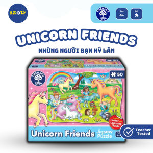 Bộ xếp hình Unicorn Friends - Orchard Toys kích thích trí tưởng tượng và kỹ năng quan sát của trẻ