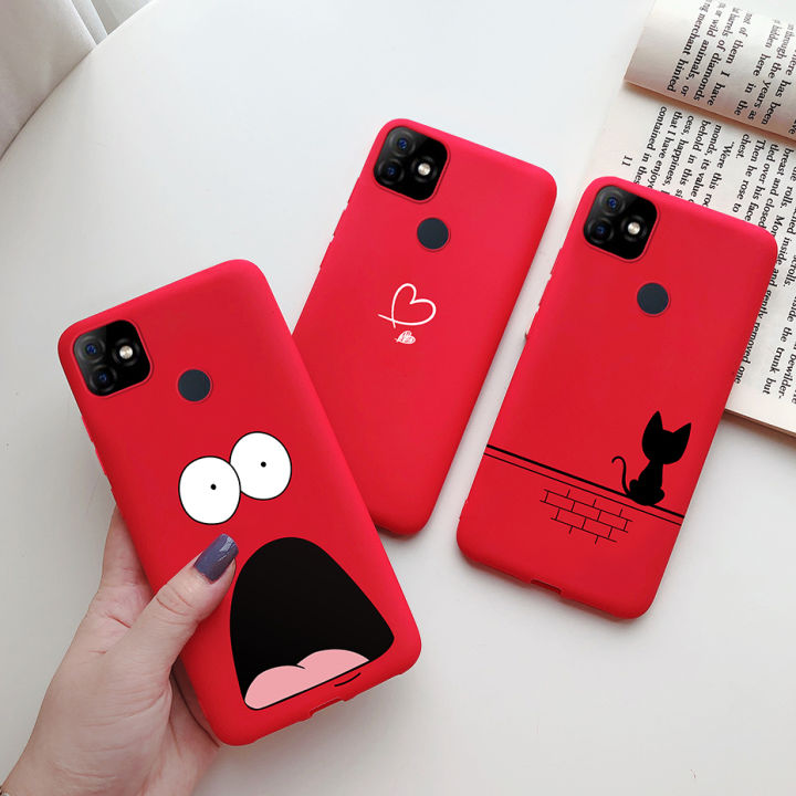 ITEL P36 Phone Case Soft Silicone Cute Cartoon Candy Painted