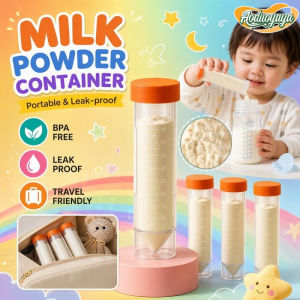 Aoduoyaya Portable Baby Milk Powder Container Set Four Piece BPA Free Formula Snack Food Storage With Scale