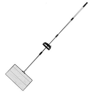 Chicken Poop Scoops Pet Poop Shovel for Poultry Hollow Metal Scooper for Most Type Litter Cleaning Tool