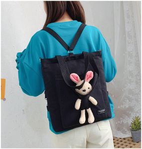 Aldawaar Beg Tangan Wanita Bahu Jinjing Silang ( Rabbit Bear Travel Dinner Office Bag Shoulder Women Handbag Crossbody ) 11G2