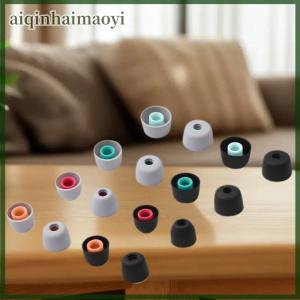 aiqinhaimaoyi 6Pcs Headphones Earplugs Silicone Ear Tips For Sony WF-1000XM5 1000XM4 1000XM3 Oneplus Buds Z TWS Earbuds Eartips