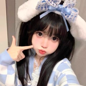 Shawn Sheep Fluffy Furry Korean Head Band/Bando Lucu Korea/Bandana Lucu Premium Boneka