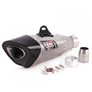 51-60mm Motorcycle Exhaust System Muffler Pipe Escape moto Carbon Fiber with DB Killer Yoshimura R11 Canister Tail pipe   End  pipe Universal For GSX250 NINJA400 CBR500 RC390 Z900 Z750 PCX160 SRK 600 etc