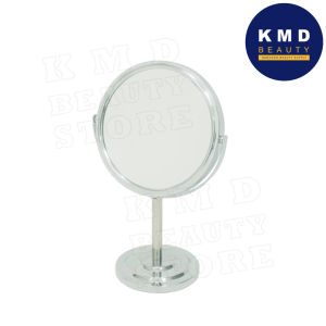 กระจกเงาตั้งโต๊ะ ส่องแต่งหน้า แบบสองด้าน ด้านแบบปกติและแบบขยาย ปรับองศาได้ กระจกขนาด 68 นิ้ว มีขาตั้ง ตรงปก ส่งเร็ว