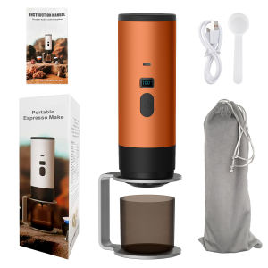 mesin kopi Seleked 3 in 1 portable capsule coffee machine American Italian espresso electric household small heating pump coffee machine Portable Espresso Machine Portable digital coffee machine Suitable for families outdoor activities and travel