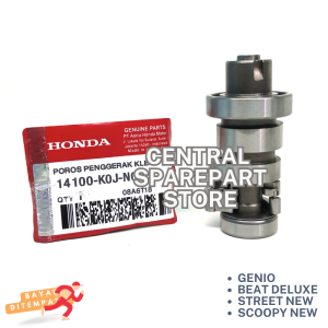 PAKET 3 NOKEN AS + PELATUK KLEP + PAYUNG KLEP GENIO KOJ / BEAT DELUXE / STREET NEW / SCOOPY NEW / 1 SET PAKET KOMPLIT NOKEN AS GENIO / SATU SET NOKEN AS KOJ / RANTAI KETENG SCOOPI NEW / KLEP SET / POROS PENGGERAK KLEP / SEAL KLEP / RANTE KAMPRAT