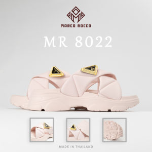 Marco Rocco รองเท้าถาดหนาแฟชั่น EVA ส้นหนา5ซม เพิ่มความสูงได้ แบบสวม กันน้ำ กันลื่น น้ำหนักเบา รองเท้าแตะแฟชั่นผู้หญิง รุ่นMR8022