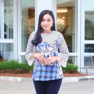 Blouse Batik Wanita JUMBO M L XL XXL XXXL Motif Tarung Terbaru - Atasan baju terbaik - kerja banyak pilihan motif - harga grosiran Panjang Katun Bisa Seragam