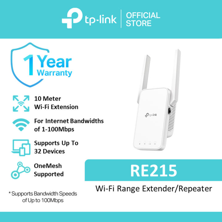 TP-LINK RIPETITORE RE200 AC750 WIFI EXTENDER DUAL BAND LAN COMPATIBILE