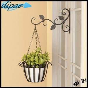 【dipao】 Hanging Plants Bracket Wall Planter Hooks Flower Pot Iron Lanterns Hanger
