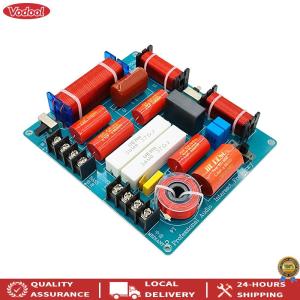 [New] Adjustable High Middle Low Sound Splitter 3 Way Speaker Divider High Power Audio Crossover for KTV Stage Home Theater