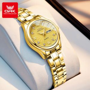 [✅COD]PROMO!! OPK jam tangan wanita dewasa 2024 import korea original anti air jam tangan wanita elegan mewah berlian