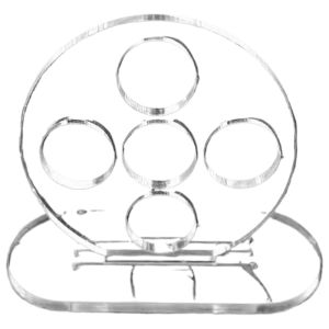Portable Billiard Outlet Rod Training Device Transparent 5 Holes Billiard Stick Stroke Exerciser