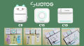 LIOTOG C19  Smart Portable Bluetooth Thermal Printer Photo Printer Mini Printer Paper For Mini Printer Sticker For Portable Printer No-Ink-Required. 