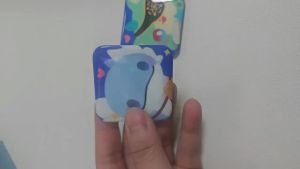 2Pcs/Set Anime Game Cosplay Backpack Rectangle Badges Anaxagoras Anaxa Pins Collection Breastpin for Bags Clothes Gift