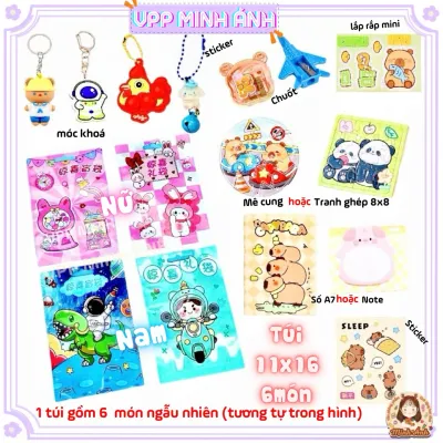 Túi mù đồ dùng học tập & văn phòng phẩm Blind Bag - Quà tặng may mắn bí ẩn cho bé món quà tuyệt vời cho dịp sinh nhật