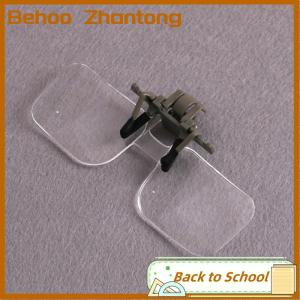 Behoo Magnifier Folding Handfree Clip Clear high-tech Glasses Lens Jewellery Watch Repair Tool