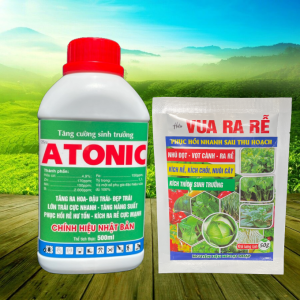 ATONIC 500ml TẠO CƠI PHỤC HỒI CÂY TRỒNG KÍCH RA RỄ NÂNG pH