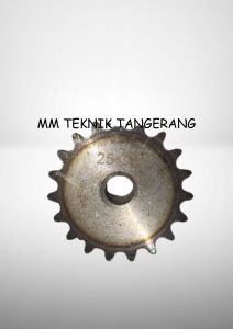 Sprocket RS 25 x 19 T Gear Rantai Single Gir gigi Z 19T RS25 -1 25Z19 25X19T 25-1 tipe B