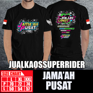 BAJU KAOS DISTRO JAMAAH PUSAT JALUR LANGIT