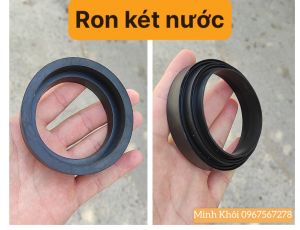 Ron Cao Su Gắn Đáy Két Nước Bồn Cầu 2 Khối Két Rời Ron Xốp Bồn Cầu 3 Tầng Dày Chống Rò Rỉ Nước Chấn Hùng
