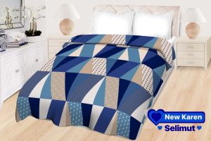SELIMUT PAULINA By BONITA 160 x 200 cm VARIAN A Bahan Lembut Nyaman Anti Luntur Produk Original