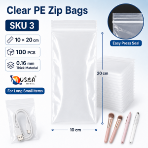 Airtight Resealable Plastic Bags for Food Storage Fridge Freezer Household Portioning Fresh Keepin