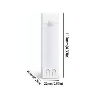 EKILLERLY ic Suction LED Cabinet Lamp Intelligent Sensor Rechargeable Long Strip Lamp Energy Saving RGB Gradient Wall Lamp Kitchen Use
