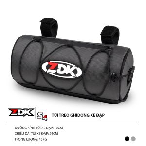 Túi đa năng treo xe đạp ZDK S4 treo được nhiều vị trí túi treo sườn xe đạp treo ghi đông