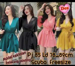 Des Dress Sella Scuba 9321: Modis & Harga Terjangkau