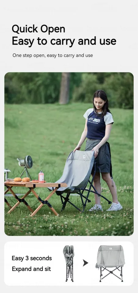 Naturehike STAR MOON Upgraded Folding Chair Outdoor Portable