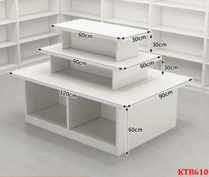 Kệ trưng bày sản phẩm siêu thị cửa hàng tiện lợi hiện đại KTB610 - NỘI THẤT LẮP RÁP VIENDONGADV